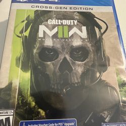 PS4/Ps5 Call of Duty Modern Warfare 2 game.