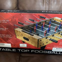 Foosball Table Top