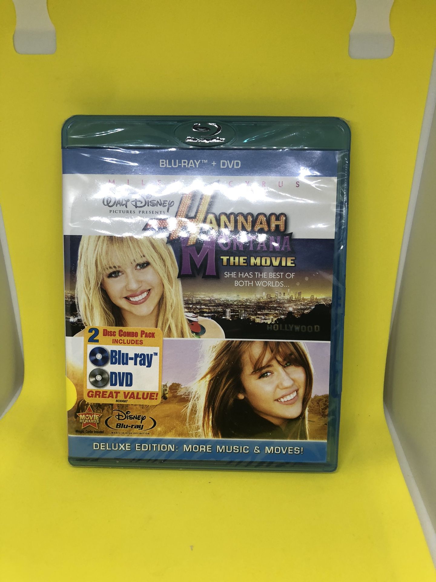 Hannah Montana The Movie Blu-ray + DVD (Deluxe Edition) NEW Sealed