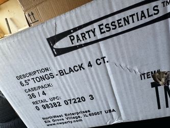 Party tongs
