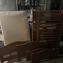 Baby Crib And Mattress