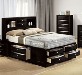 Queen Storage Bed Frame Brand New- Mattress NOT Included 