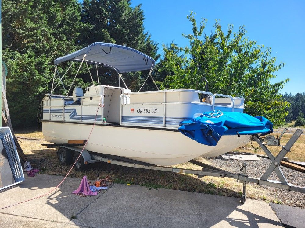 Pontoon Boat 20 ft. for Sale in Oregon City, OR OfferUp