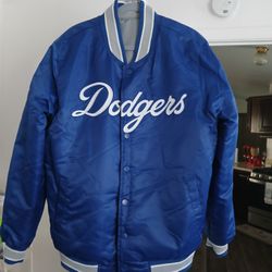 Reversible Like New Dodger Jacket!