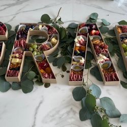 “GRADS” Cardboard, Charcuterie, 16 Inch Letters Already Cut 