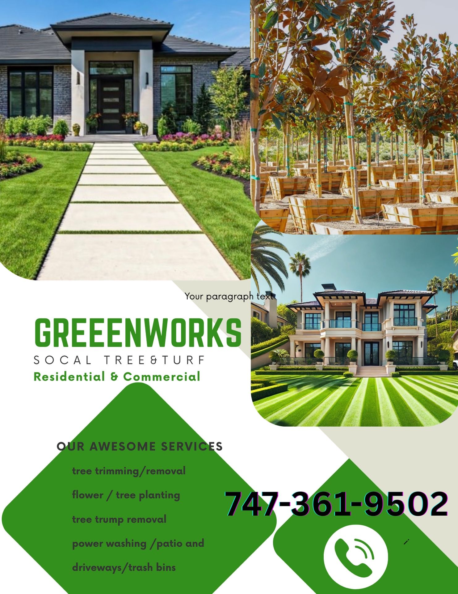 Greenwork socal tree & turf
