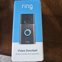 Ring Doorbell Bronze Brand New