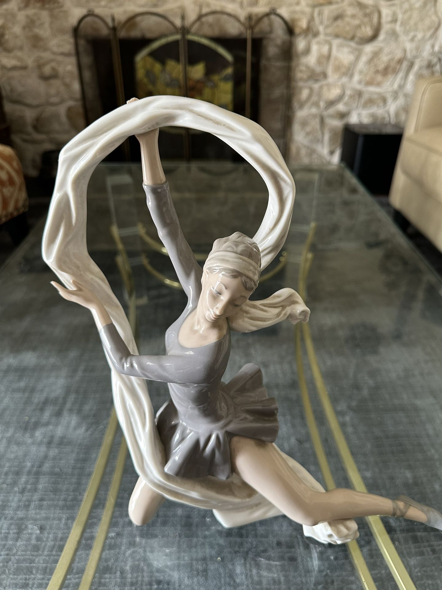 NAO BY LLADRO DANCER WITH VEIL FIGURINE