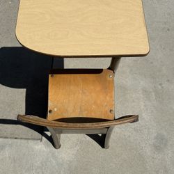 Kids School Desk Retro Reduced