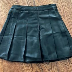 Zara Leather Skirt For Girls 
