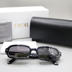Christian Dior DiorPacific S3I Black Sunglasses w/ Full Set Pre-Owned