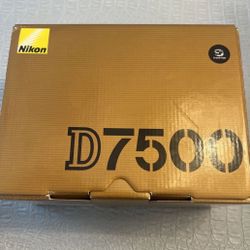 Nikon D7500 DSLR 4k video camera Body Only 