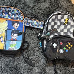 Like new boys fun backpacks barely used