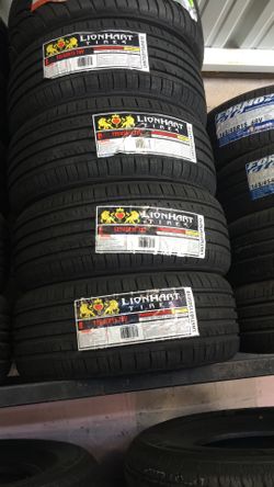 4 Brand New 195/45r15 Lionhart Tires