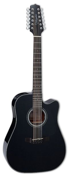 TAKAMINE 12 STRING GD30CE12BLK 