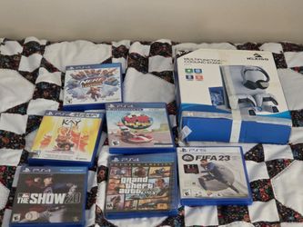Ps4 games and ps5 games and vr games