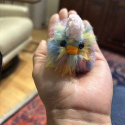 Cute Mini Rainbow Hen Crochet