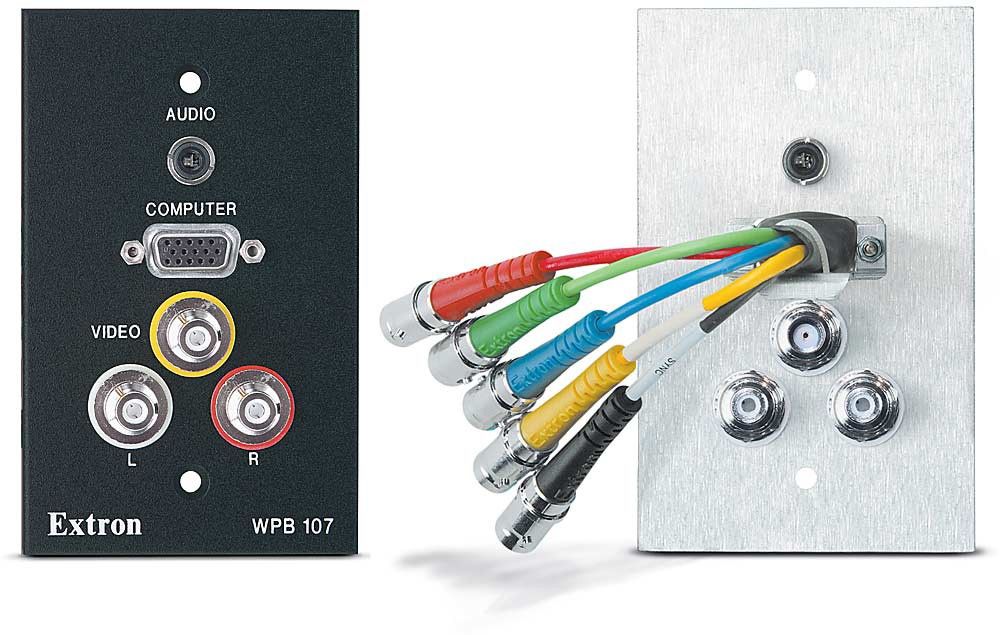 Extron WPB 107 Wallplate