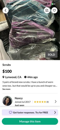 Scrubs all brands.. XXS and SM