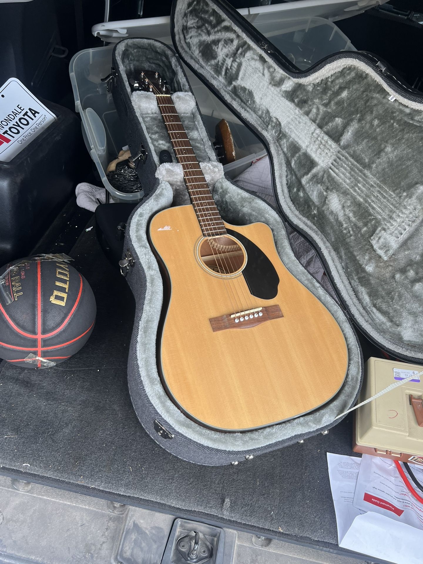 fender cd-60sce acoustic electric guitar