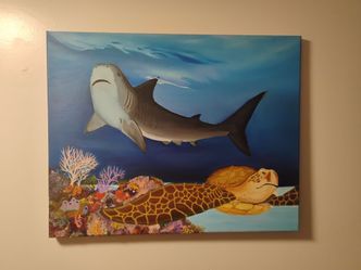 Hand painted artwork