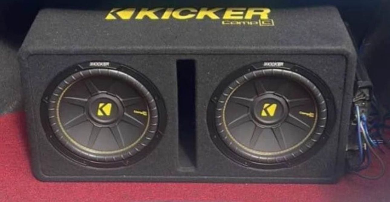 New Kicker 12 Comp And Kicker Amp