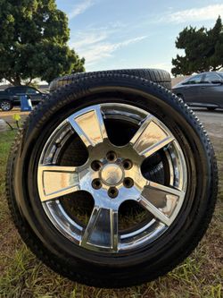 20 inch Chevy GMC stock wheels Silverado Tahoe Suburban Avalanche Yukon Sierra Cadillac Escalade rims and tires