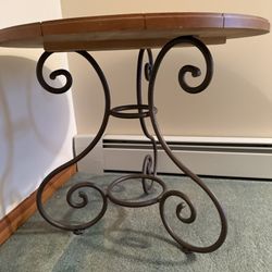 Ethan Allen Pub Style Wood Table