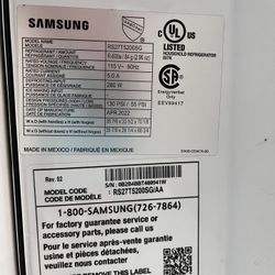 Samsung Side By Side Refrigerator 