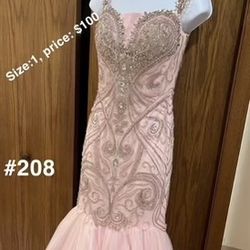 Pink Mermaid Dress