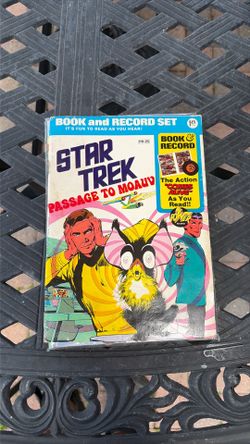1975 Star Trek Passage to Moauv Book and Record Set