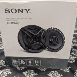 New Sony 6 And 1/2 Inch Car Speakers