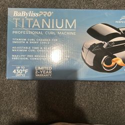 Babyliss Pro Titanium Professional Curl Machine 