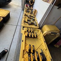 Dewalt 20V Power Tools Used