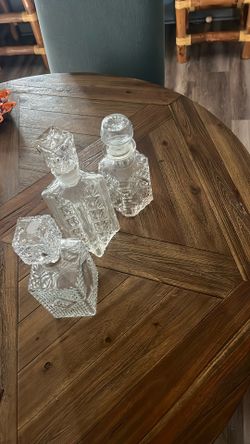 3 Decanters Take 3 For 30.00