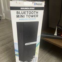 Soundlogic Bluetooth Mini Tower Wireless Speaker – With Box – Like New