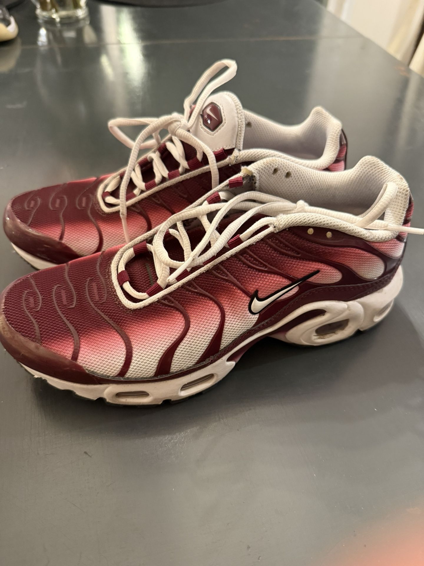 Used Air Max Plus GS 'Dark Beetroot