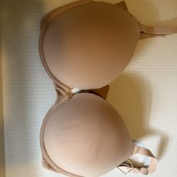 SKIMS FITS EVERYBODY DEMI PUSH-UP BRA 34DDD MICA