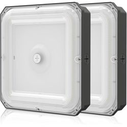 CINOTON 100W LED Canopy Lights 14000LM, Commercial LED Shop Lights 120Vac