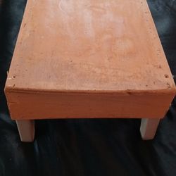 Orange Stool 