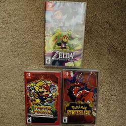 Nintendo Switch Video Games Paper Mario Pokémon Zelda Lunar 