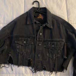 Cropped Jean Jacket
