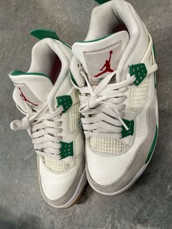 Nike  Jordan shoessb x air Jordan 4 retros pine green