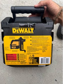 DEWALT Line Laser, Self-Leveling, Cross Line, Red Beam (DW088K)