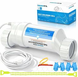 Salt Cell Replacement for Hayward T-C-3, 15,000 Gallon Pool, Durable Titanium Core, Compatible with AquaRite AquaTrol ProLogic AQ-Logic Firmware 1.50+