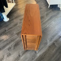 Vintage collapsable dining table 