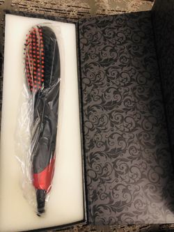 New Bestope Ceramic Flat Iron Hair Straightener Brush