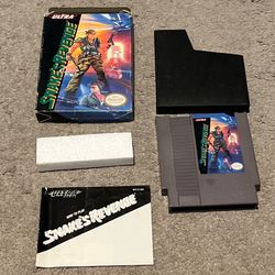Snake's Revenge (Nintendo Entertainment System, 1990) NES CIB w/ Manual