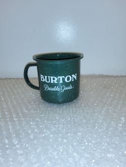 BURTON SNOWBOARDS DURABLES CAMPING MUG