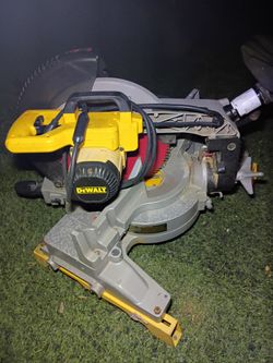 DeWalt miter saw. DW715